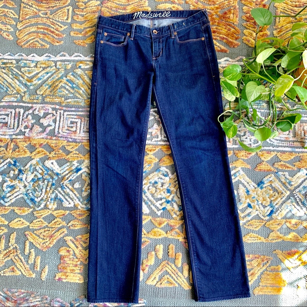Madewell Rail Straight Dark Wash Jean 29 *read*